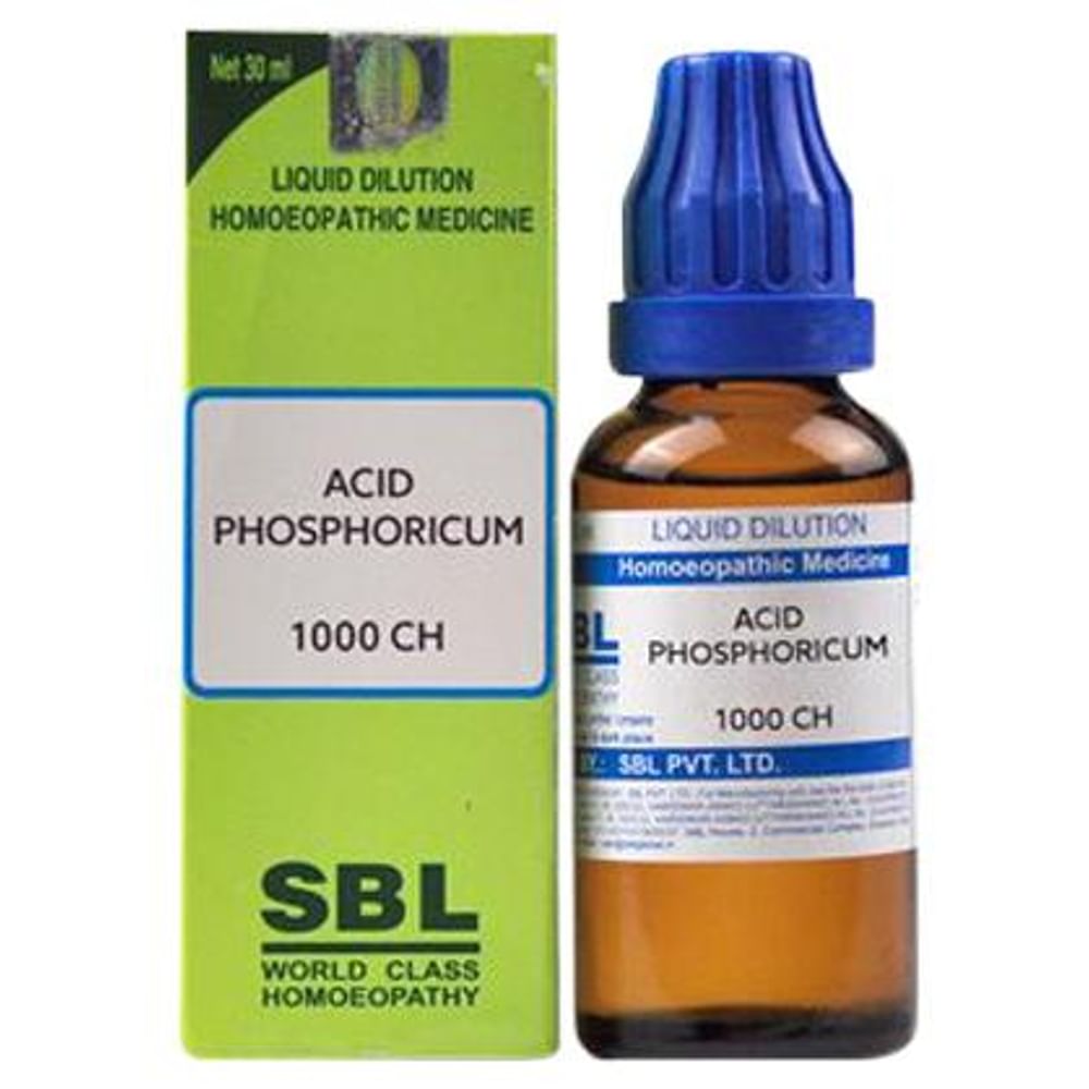 SBL Acidum Phosphoricum Dilution 1000 CH SBL Acidum Phosphoricum Dilution 1000 CH