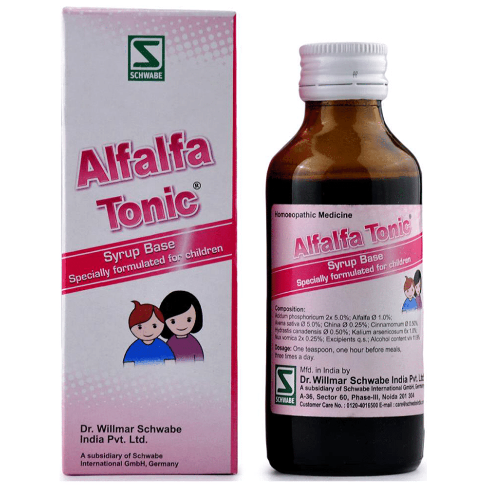 Dr Willmar Schwabe India Alfalfa Tonic For Children Dr Willmar Schwabe India Alfalfa Tonic For Children