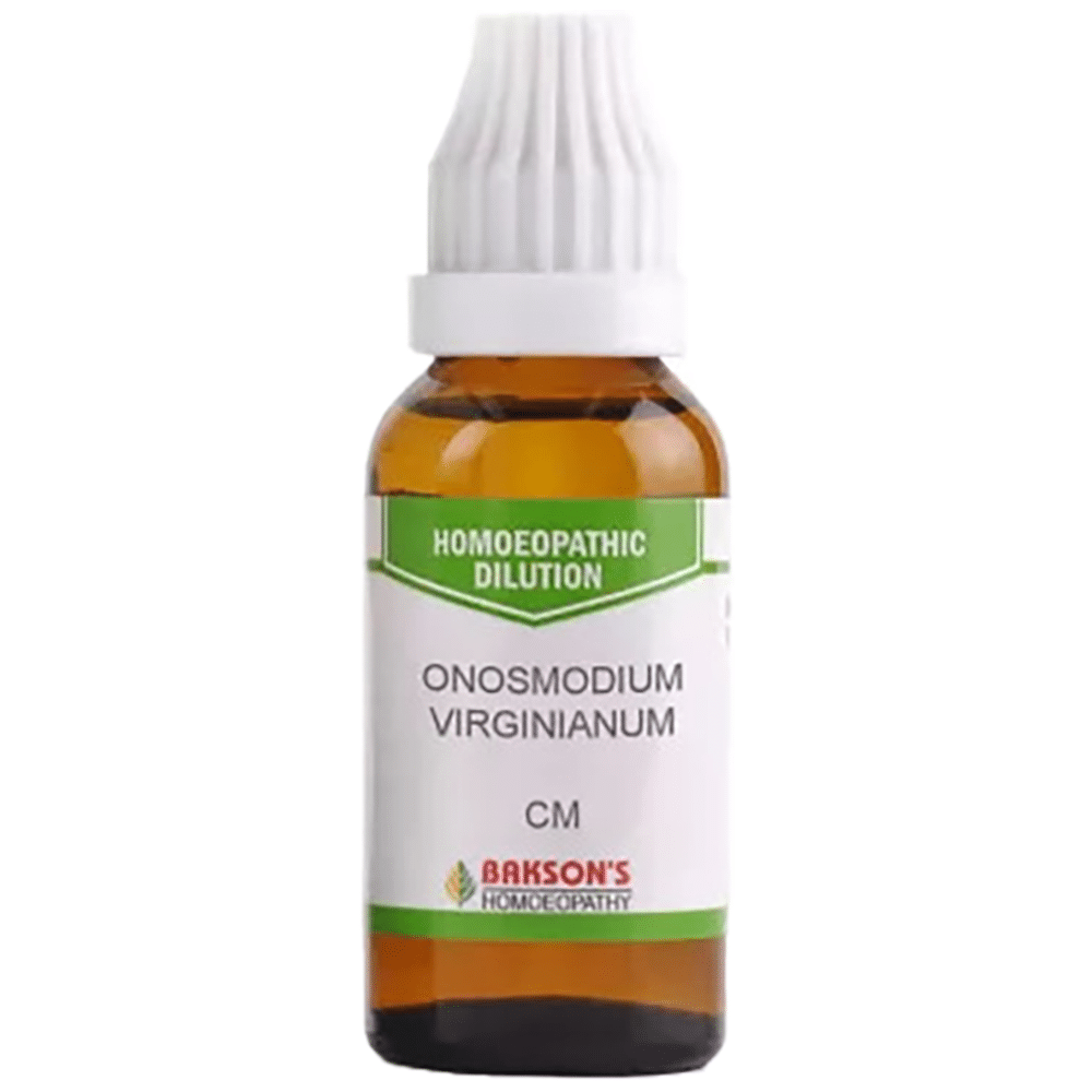 Bakson's Homeopathy Onosmodium Virginianum Dilution CM Bakson's Homeopathy Onosmodium Virginianum Dilution CM