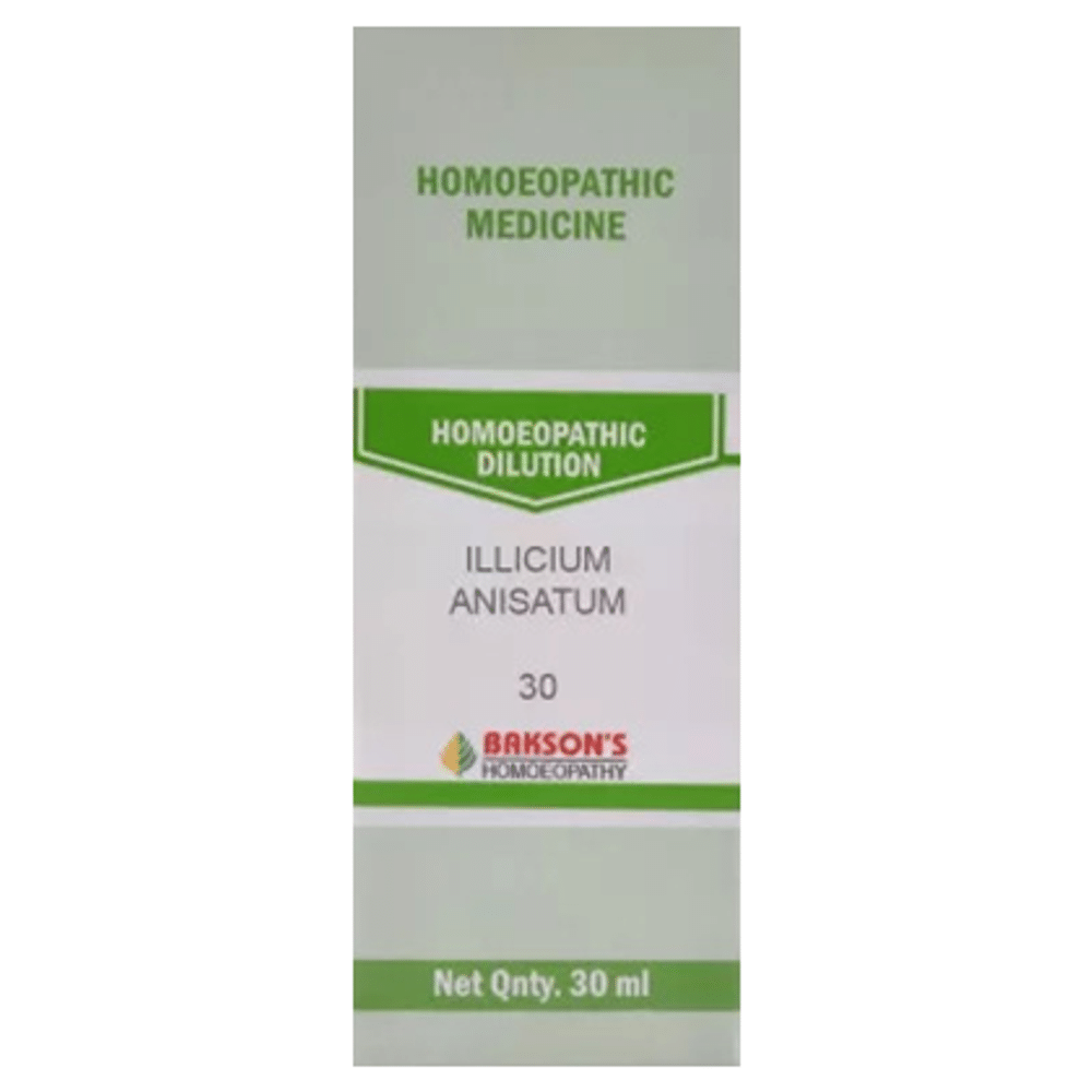 Bakson's Homeopathy Illicium Anisatum Dilution 30