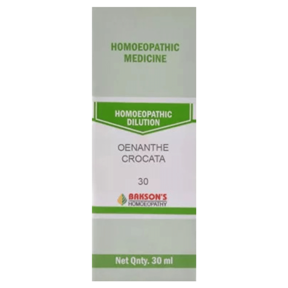 Bakson's Homeopathy Oenanthe Crocata Dilution 30
