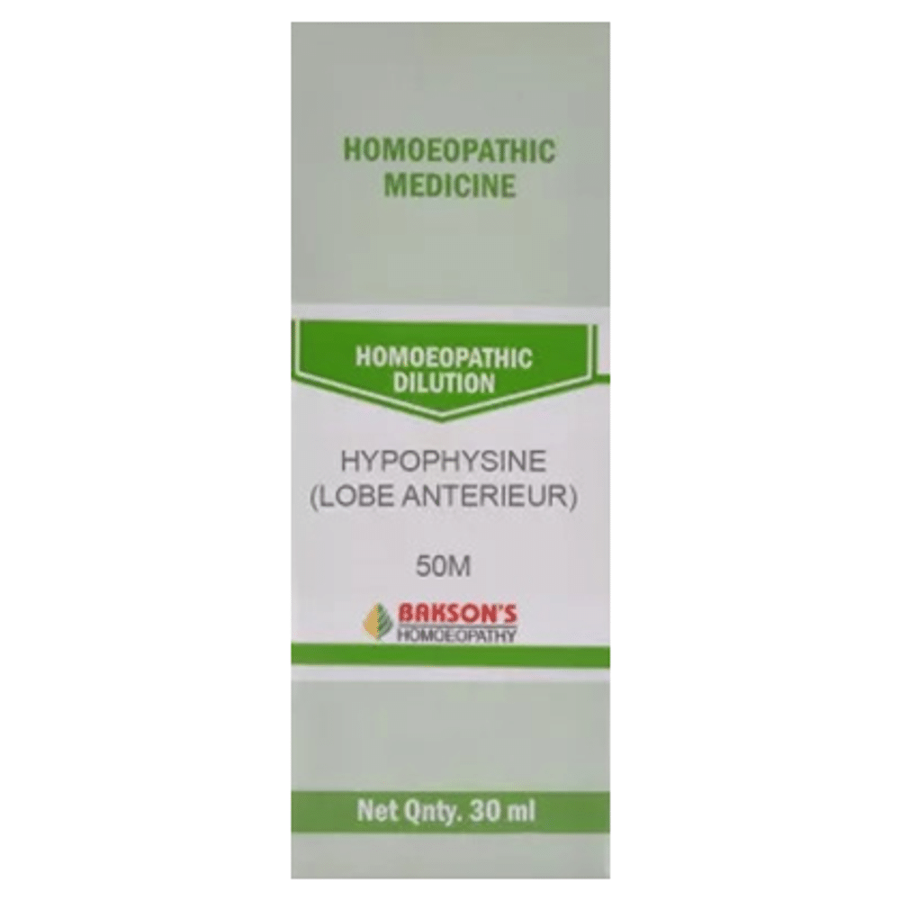 Bakson's Homeopathy Hypophysine (Lobe Anterieur) Dilution 50M Bakson's Homeopathy Hypophysine (Lobe Anterieur) Dilution 50M