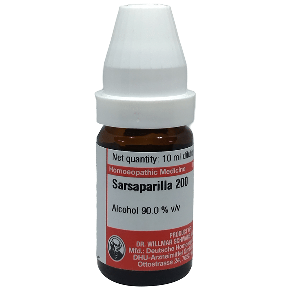 Dr Willmar Schwabe Germany Sarsaparilla Dilution 200 Dr Willmar Schwabe Germany Sarsaparilla Dilution 200