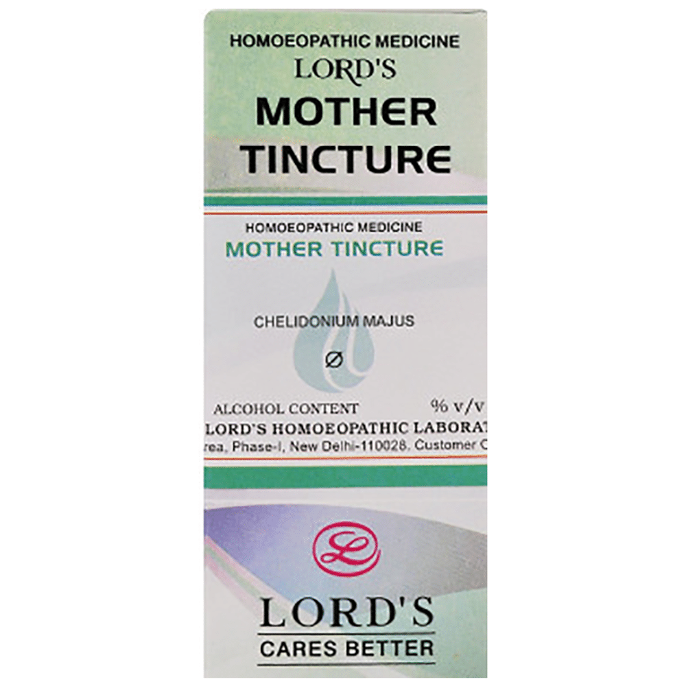 Lord's Chelidonium Majus Mother Tincture Q Lord's Chelidonium Majus Mother Tincture Q