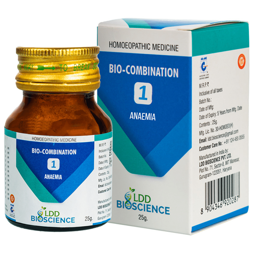 LDD Bioscience Bio-Combination 1 Anaemia Tablet LDD Bioscience Bio-Combination 1 Anaemia Tablet