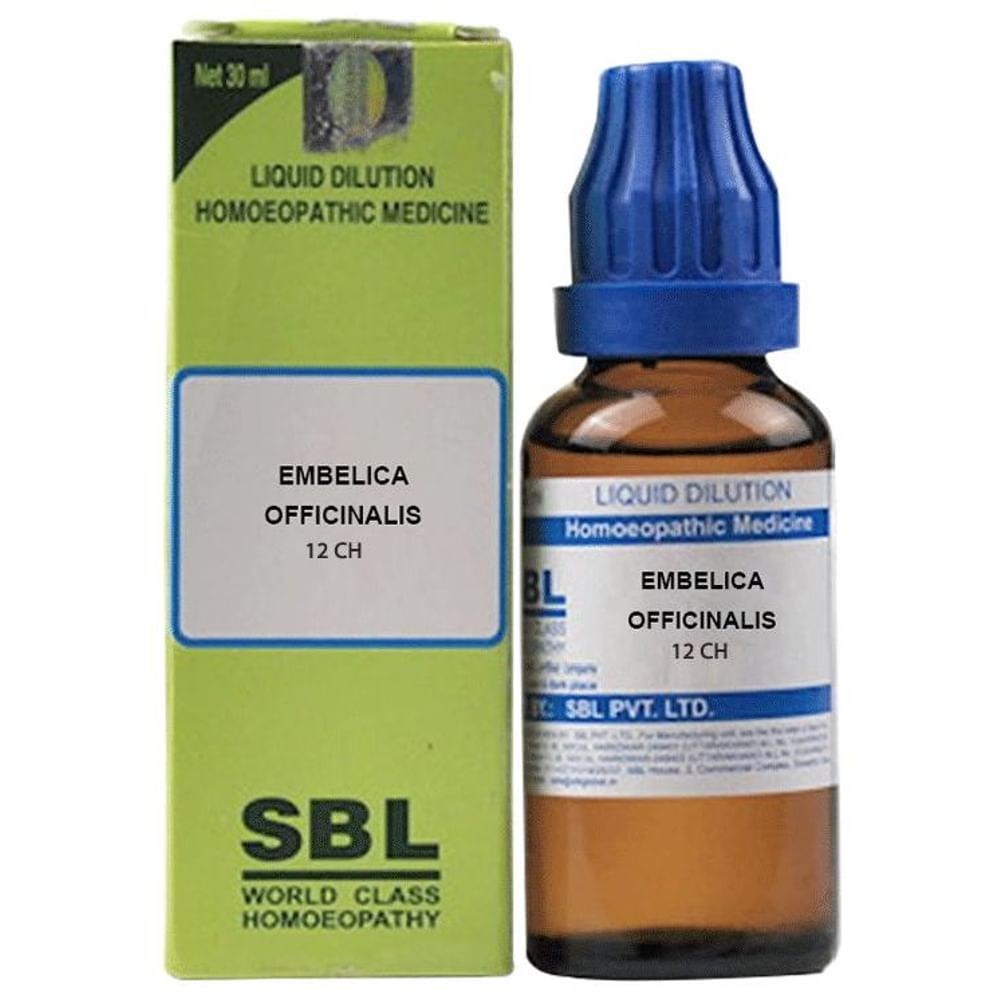 SBL Embelica Officinalis Dilution 12 CH SBL Embelica Officinalis Dilution 12 CH