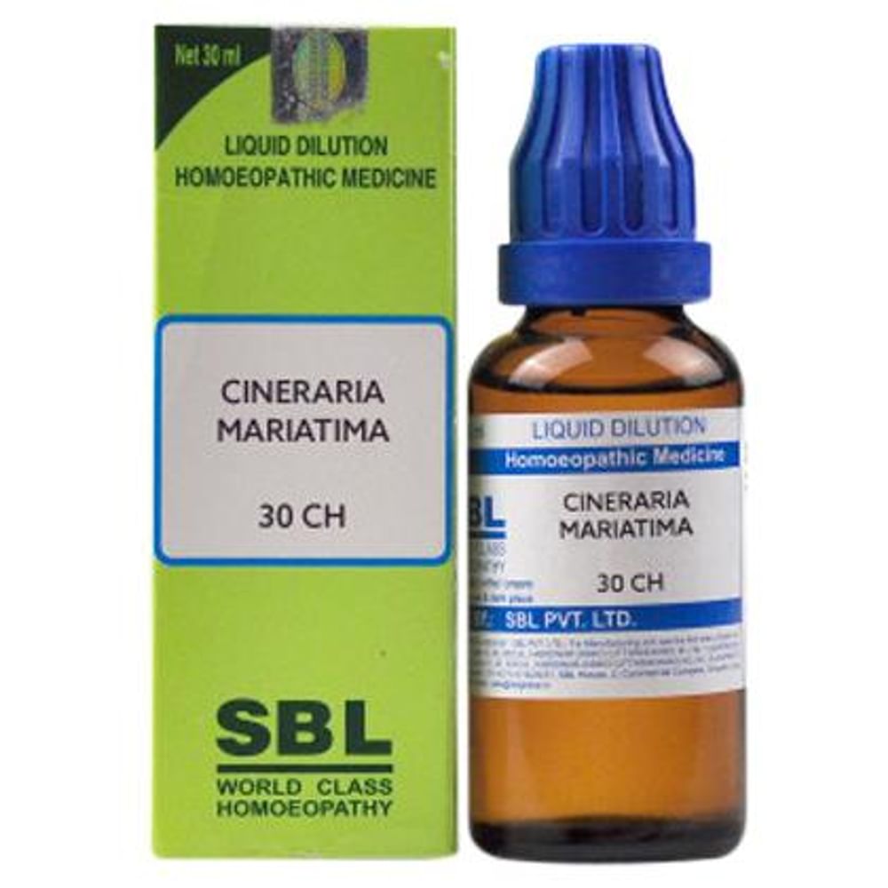 SBL Cineraria Mariatima Dilution 30 CH SBL Cineraria Mariatima Dilution 30 CH