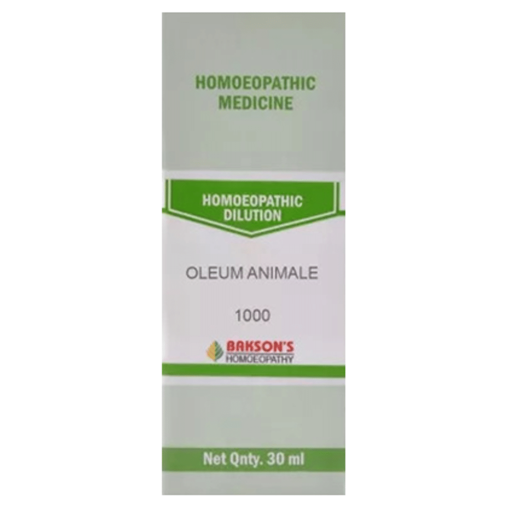 Bakson's Homeopathy Oleum Animale Dilution 1000 CH