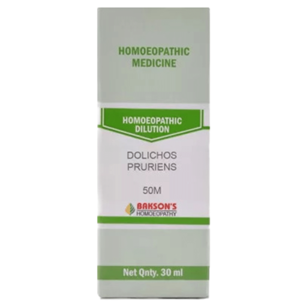 Bakson's Homeopathy Dolichos Pruriens Dilution 50M Bakson's Homeopathy Dolichos Pruriens Dilution 50M