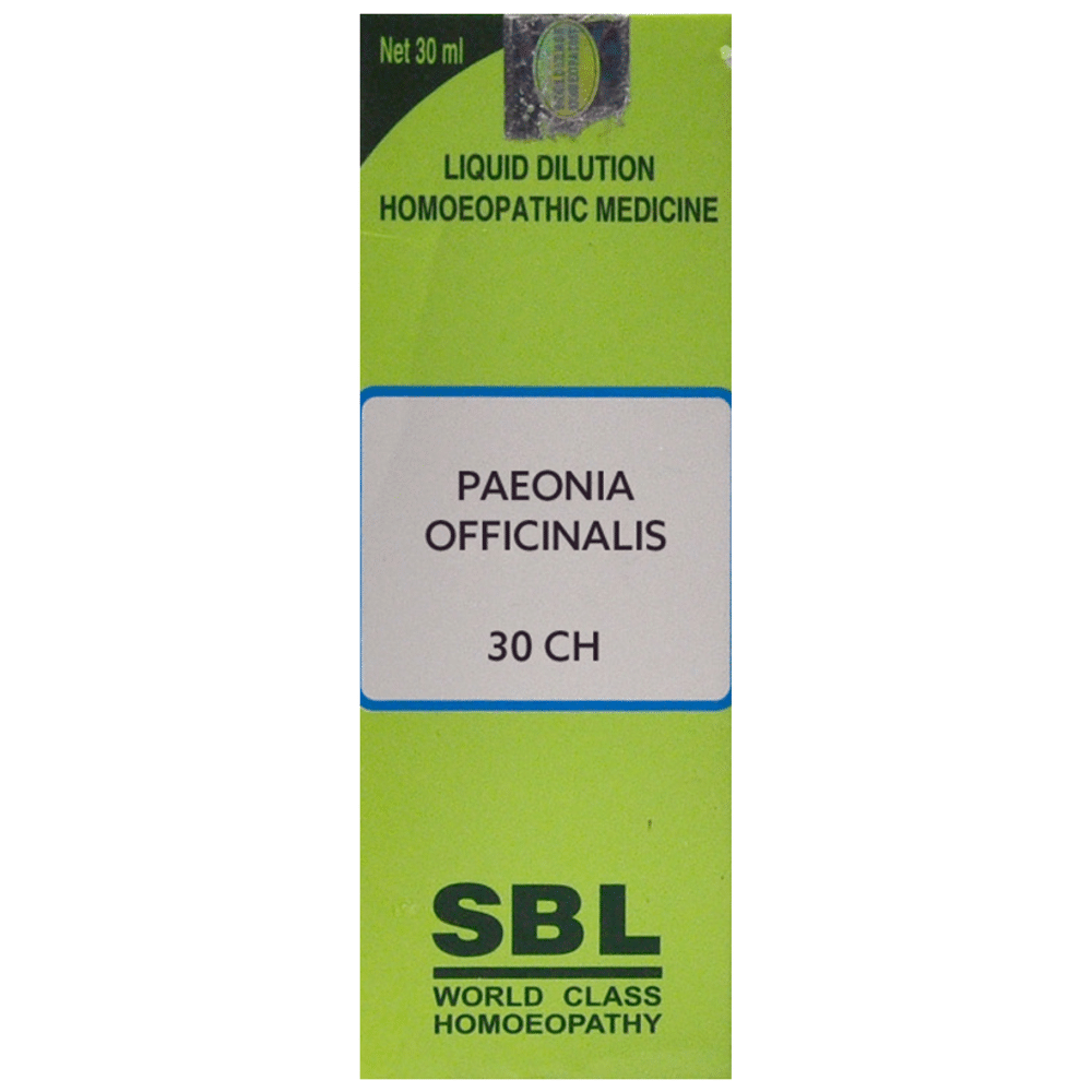 SBL Paeonia Officinalis Dilution 30 CH SBL Paeonia Officinalis Dilution 30 CH
