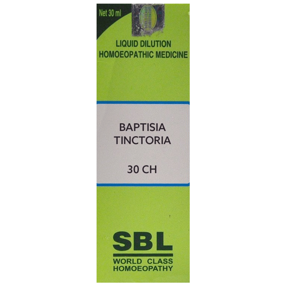 SBL Baptisia Tinctoria Dilution 30 CH SBL Baptisia Tinctoria Dilution 30 CH