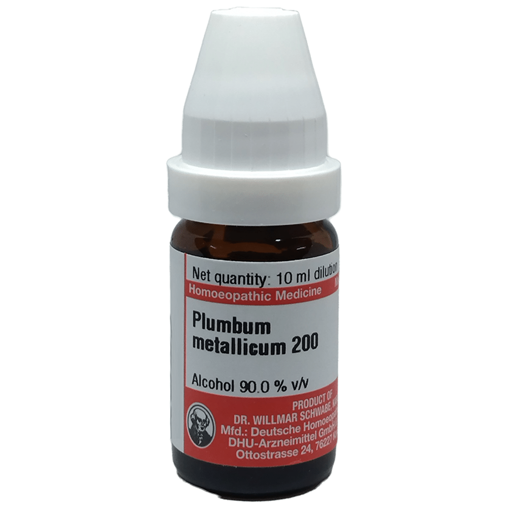 Dr Willmar Schwabe Germany Plumbum Metallicum Dilution 200 Dr Willmar Schwabe Germany Plumbum Metallicum Dilution 200