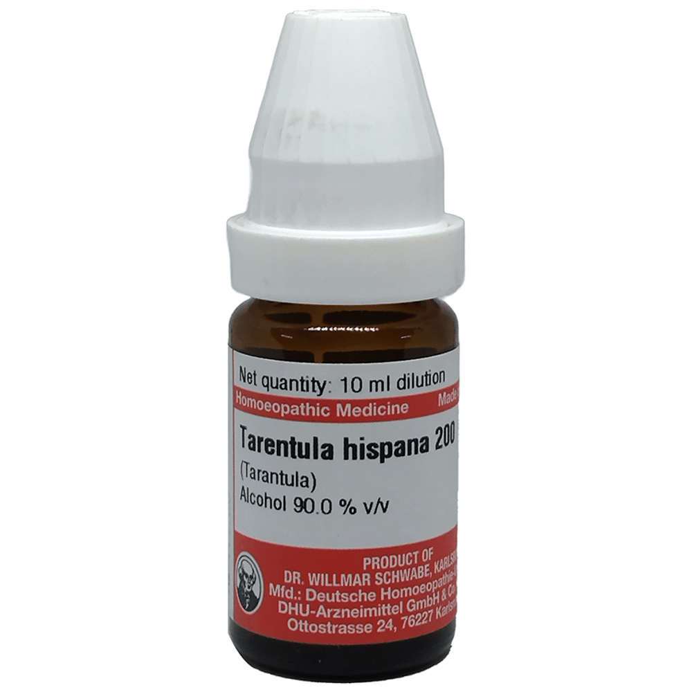 Dr Willmar Schwabe Germany Tarentula Hispana Dilution 200 Dr Willmar Schwabe Germany Tarentula Hispana Dilution 200