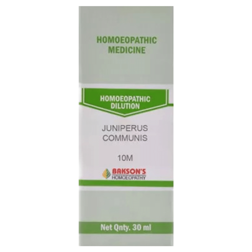Bakson's Homeopathy Juniperus Communis Dilution 10M Bakson's Homeopathy Juniperus Communis Dilution 10M