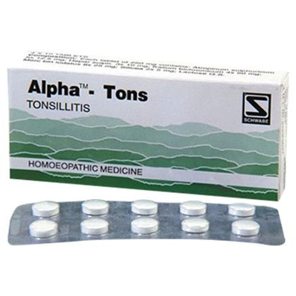 Dr Willmar Schwabe India Alpha - Tons Tablet Dr Willmar Schwabe India Alpha - Tons Tablet