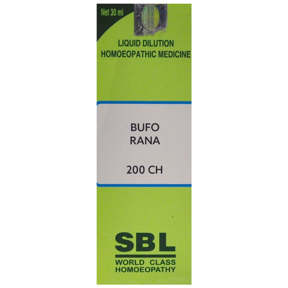 SBL Bufo Rana Dilution 200 CH SBL Bufo Rana Dilution 200 CH