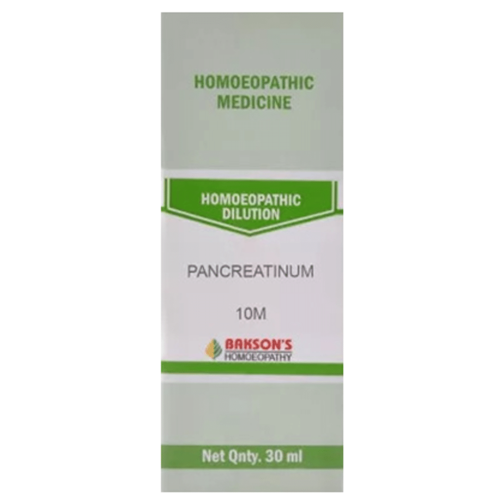Bakson's Homeopathy Pancreatinum Dilution 10M
