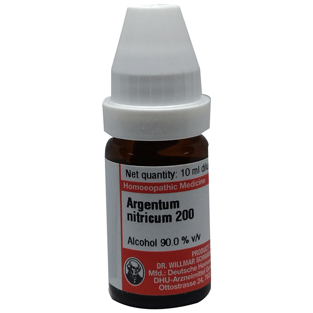 Dr Willmar Schwabe Germany Argentum Nitricum Dilution 200 Dr Willmar Schwabe Germany Argentum Nitricum Dilution 200