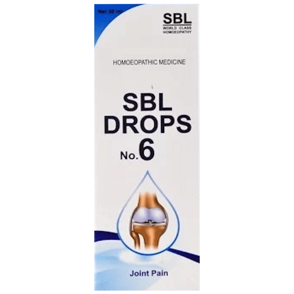 SBL Drops No. 6 (For Joint Pain) SBL Drops No. 6 (For Joint Pain)