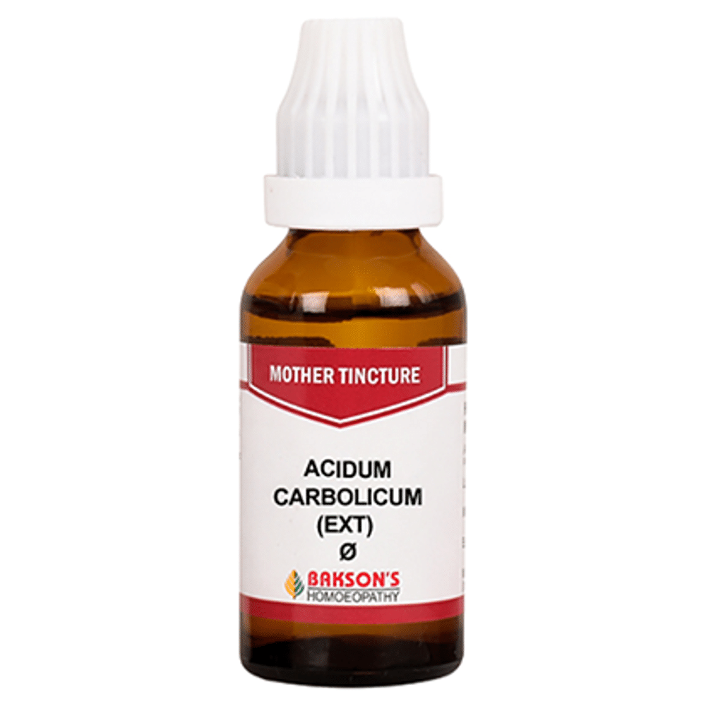 Bakson's Homeopathy Acidum Carbolicum (Ext) Mother Tincture Q Bakson's Homeopathy Acidum Carbolicum (Ext) Mother Tincture Q