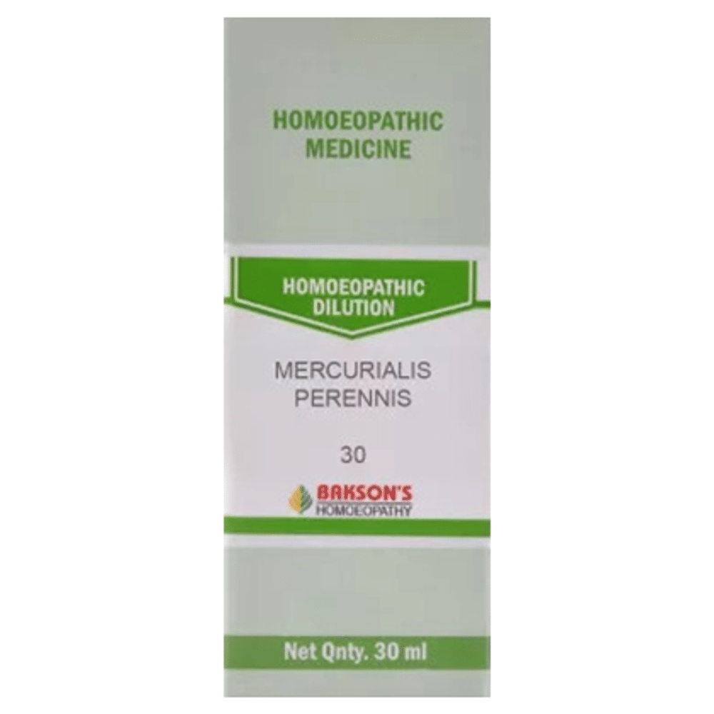 Bakson's Homeopathy Mercurialis Perennis Dilution 30