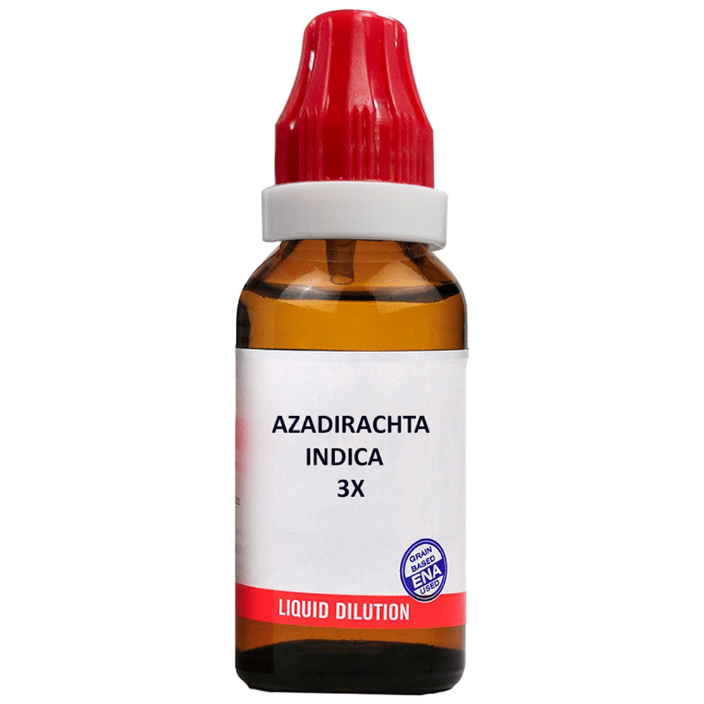 Bjain Azadirachta Indica Dilution 3X Bjain Azadirachta Indica Dilution 3X