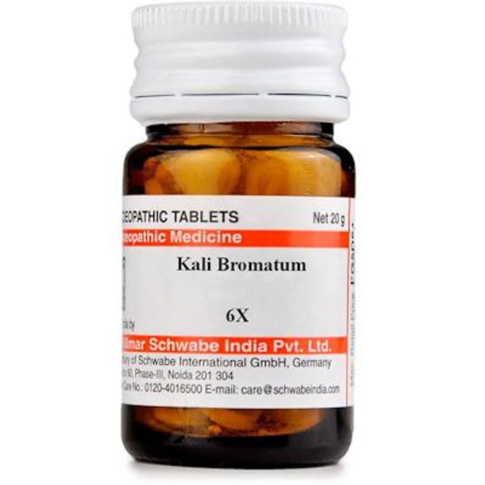 Dr Willmar Schwabe India Kali Bromatum Trituration Tablet 6X