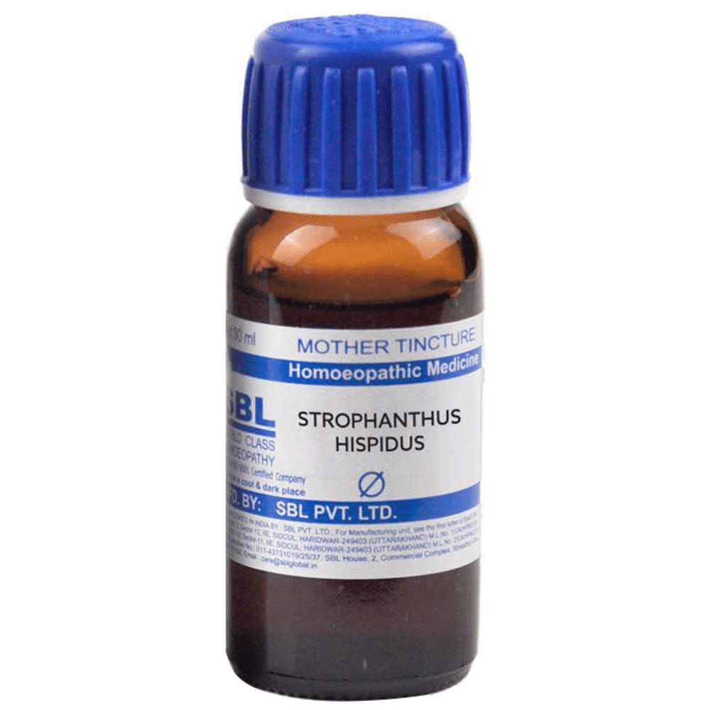 SBL Strophanthus Hispidus Mother Tincture Q SBL Strophanthus Hispidus Mother Tincture Q