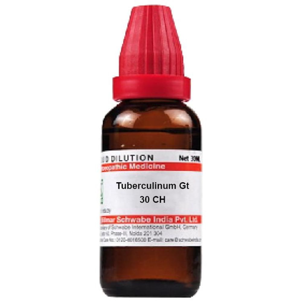 Dr Willmar Schwabe India Tuberculinum Gt Dilution 30 CH Dr Willmar Schwabe India Tuberculinum Gt Dilution 30 CH