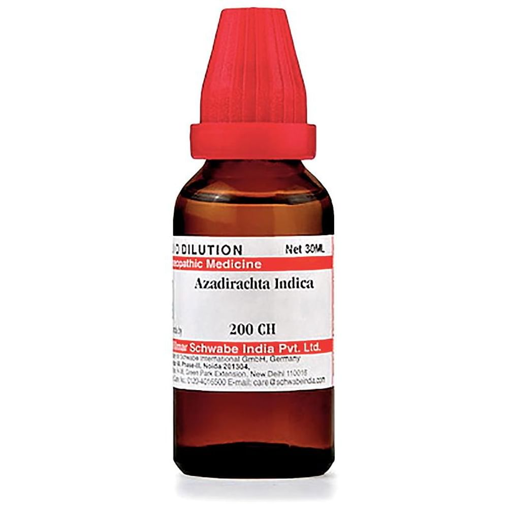 Dr Willmar Schwabe India Azadirachta Indica Dilution 200 CH Dr Willmar Schwabe India Azadirachta Indica Dilution 200 CH