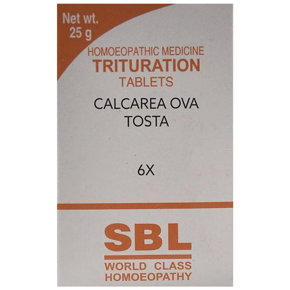 SBL Calcarea Ova Testa Trituration Tablet 6X