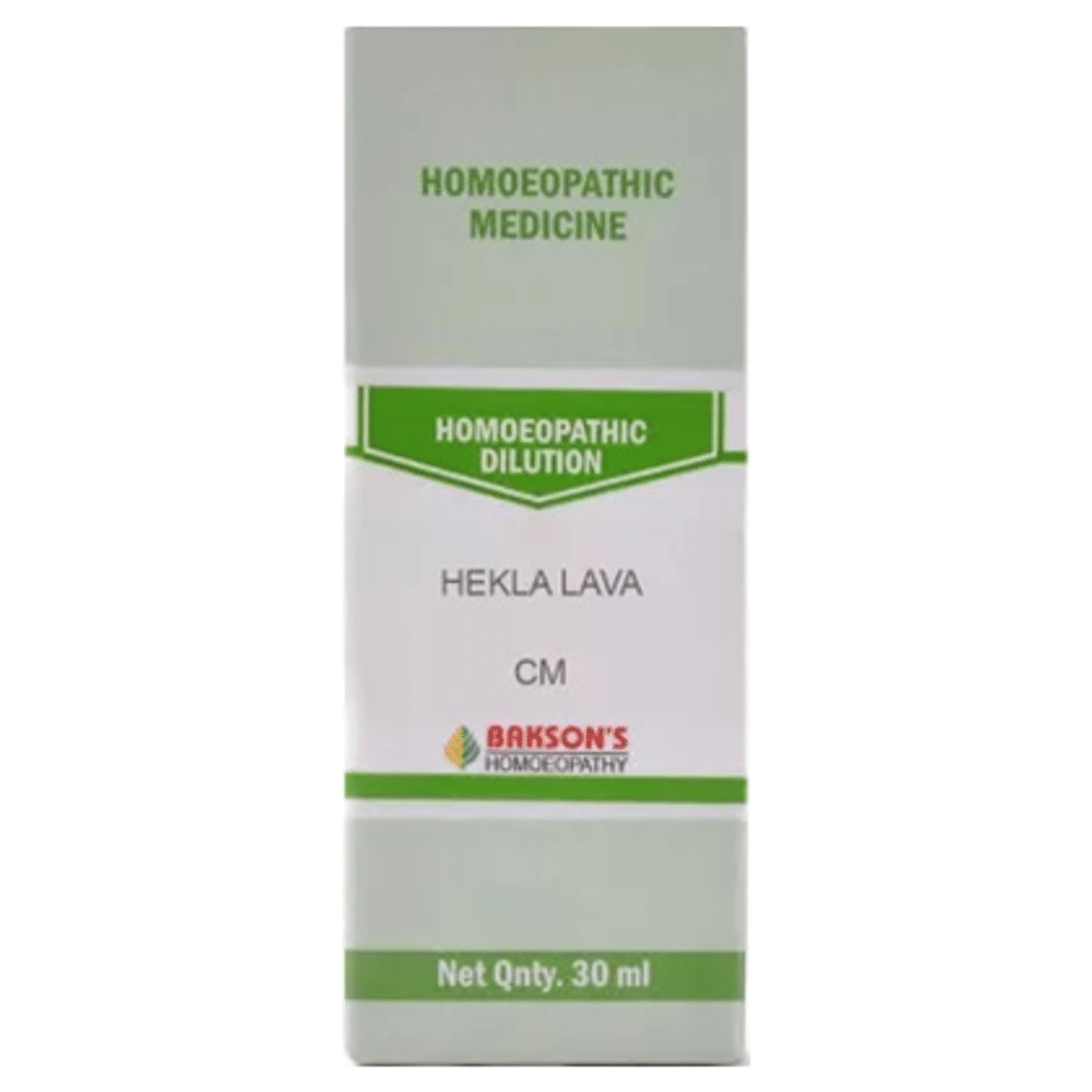 Bakson's Homeopathy Hekla Lava Dilution CM Bakson's Homeopathy Hekla Lava Dilution CM