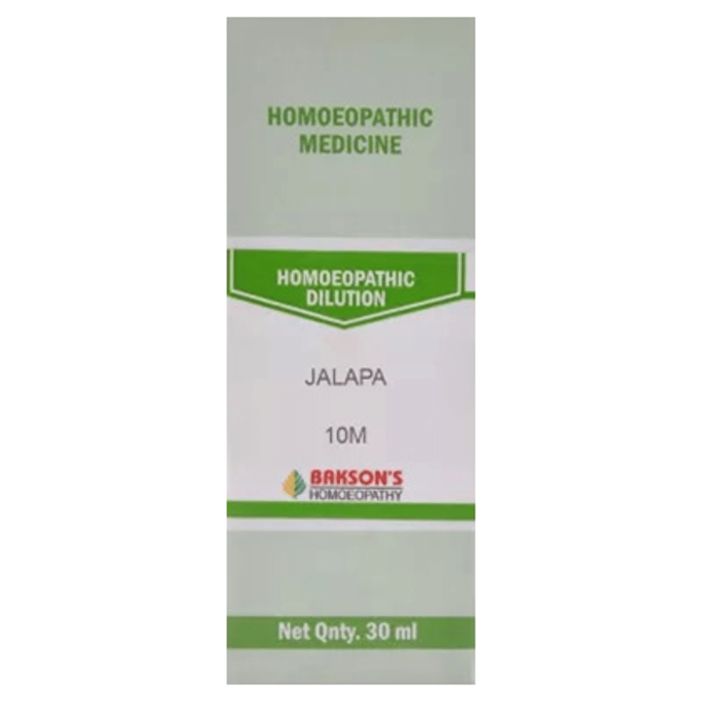 Bakson's Homeopathy Jalapa Dilution 10M