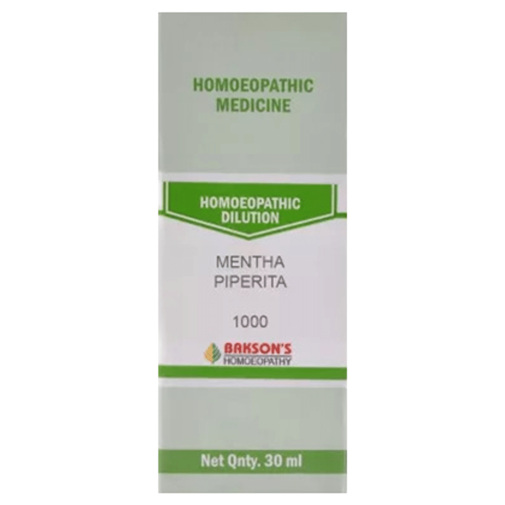 Bakson's Homeopathy Mentha Piperita Dilution 1000 CH
