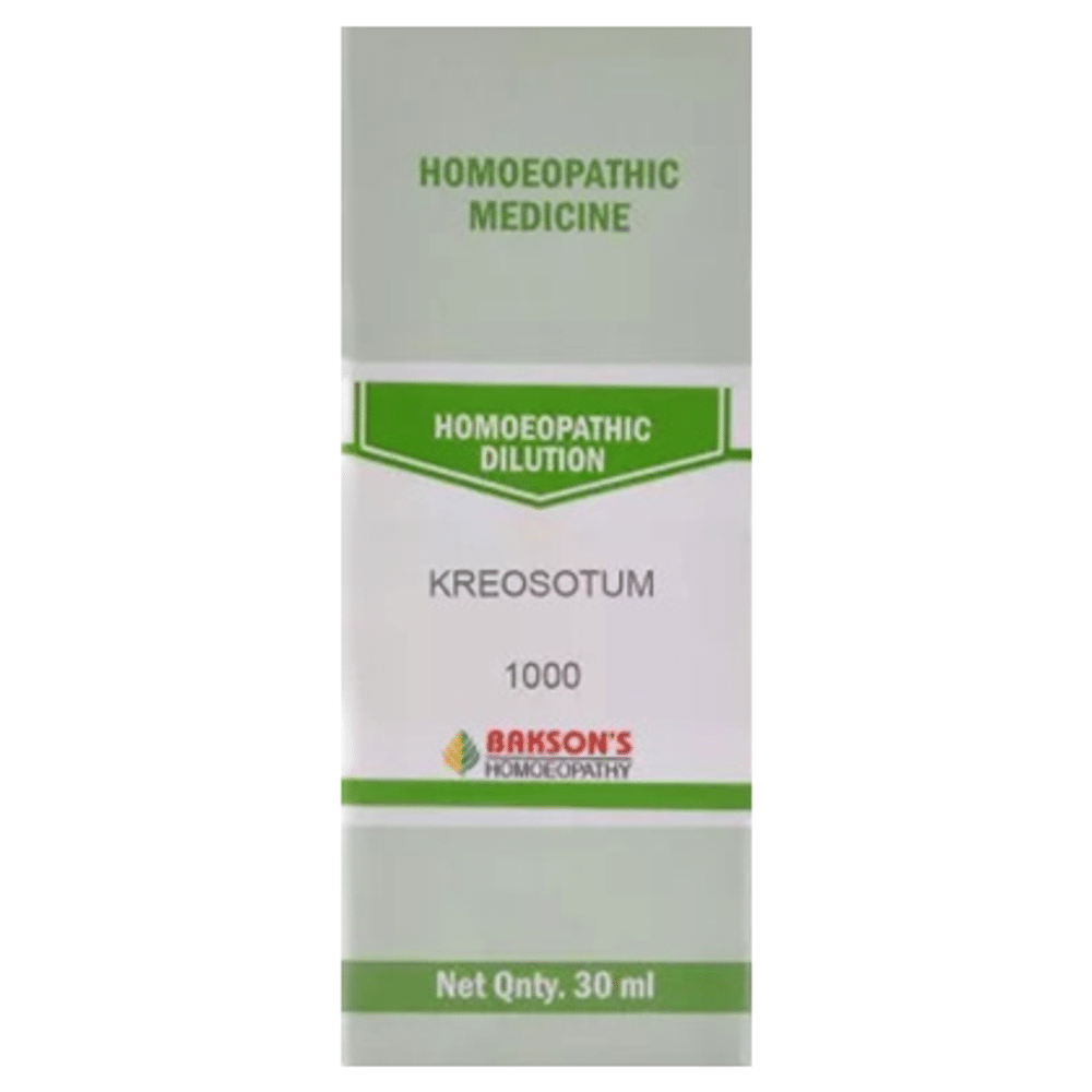 Bakson's Homeopathy Kreosotum Dilution 1000 CH