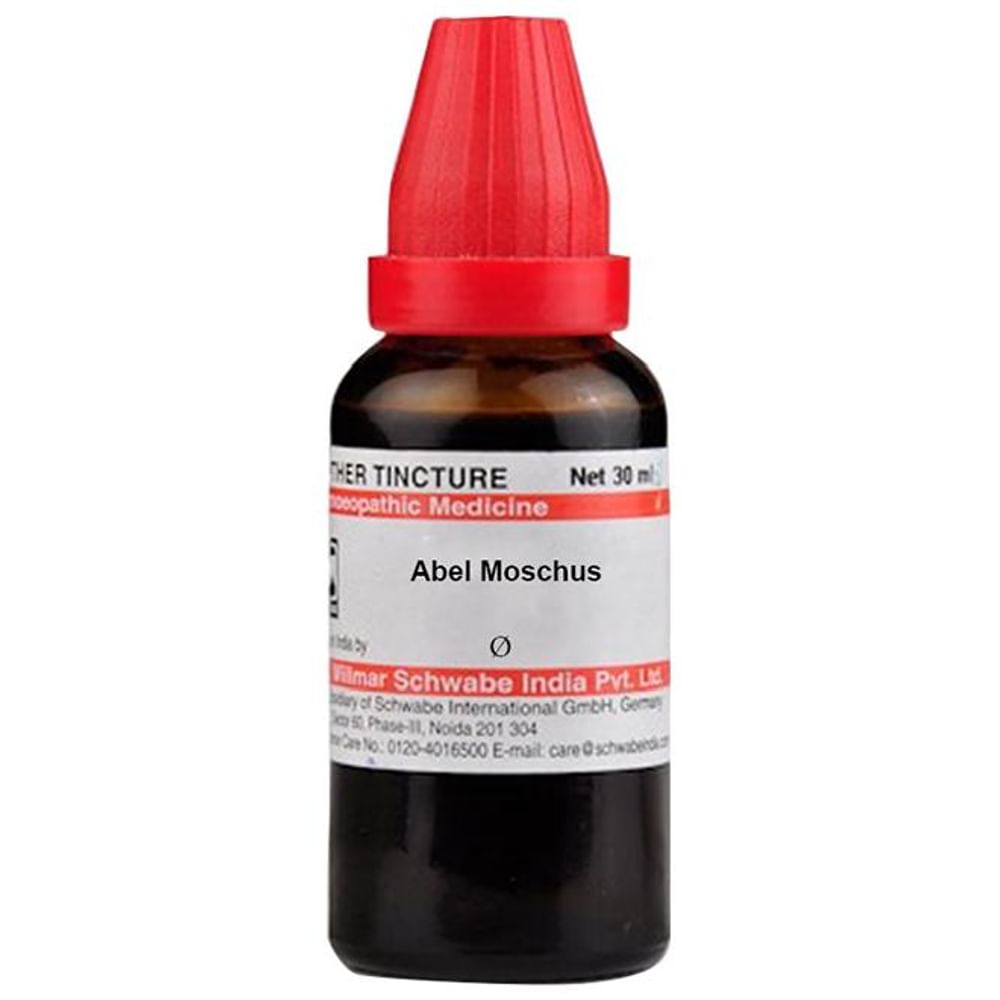 Dr Willmar Schwabe India Abel Moschus Mother Tincture Q Dr Willmar Schwabe India Abel Moschus Mother Tincture Q