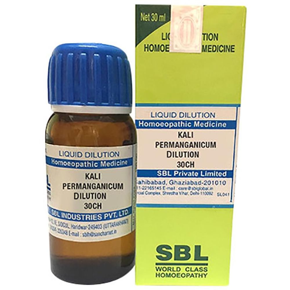SBL Kali Permanganicum Dilution 30 CH SBL Kali Permanganicum Dilution 30 CH