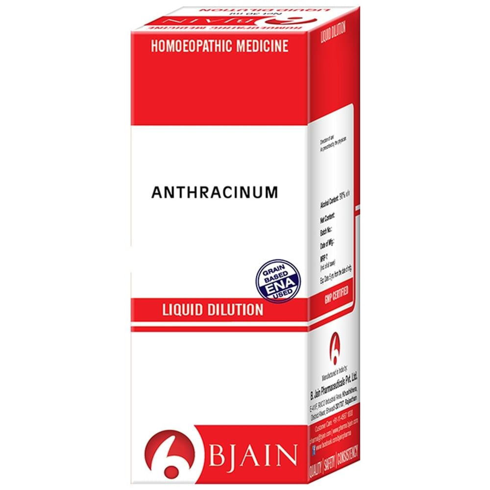Bjain Anthracinum Dilution 1000 CH Bjain Anthracinum Dilution 1000 CH