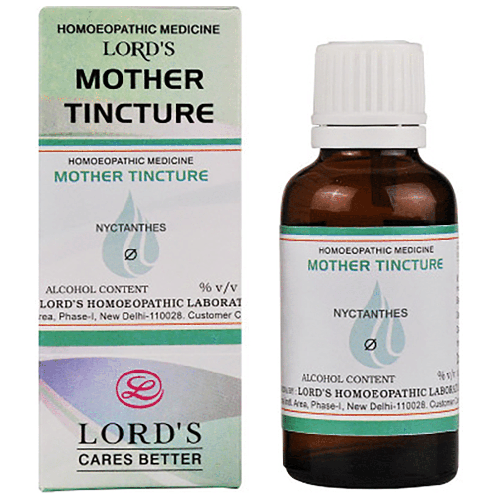 Lord's Nyctanthes Mother Tincture Q Lord's Nyctanthes Mother Tincture Q