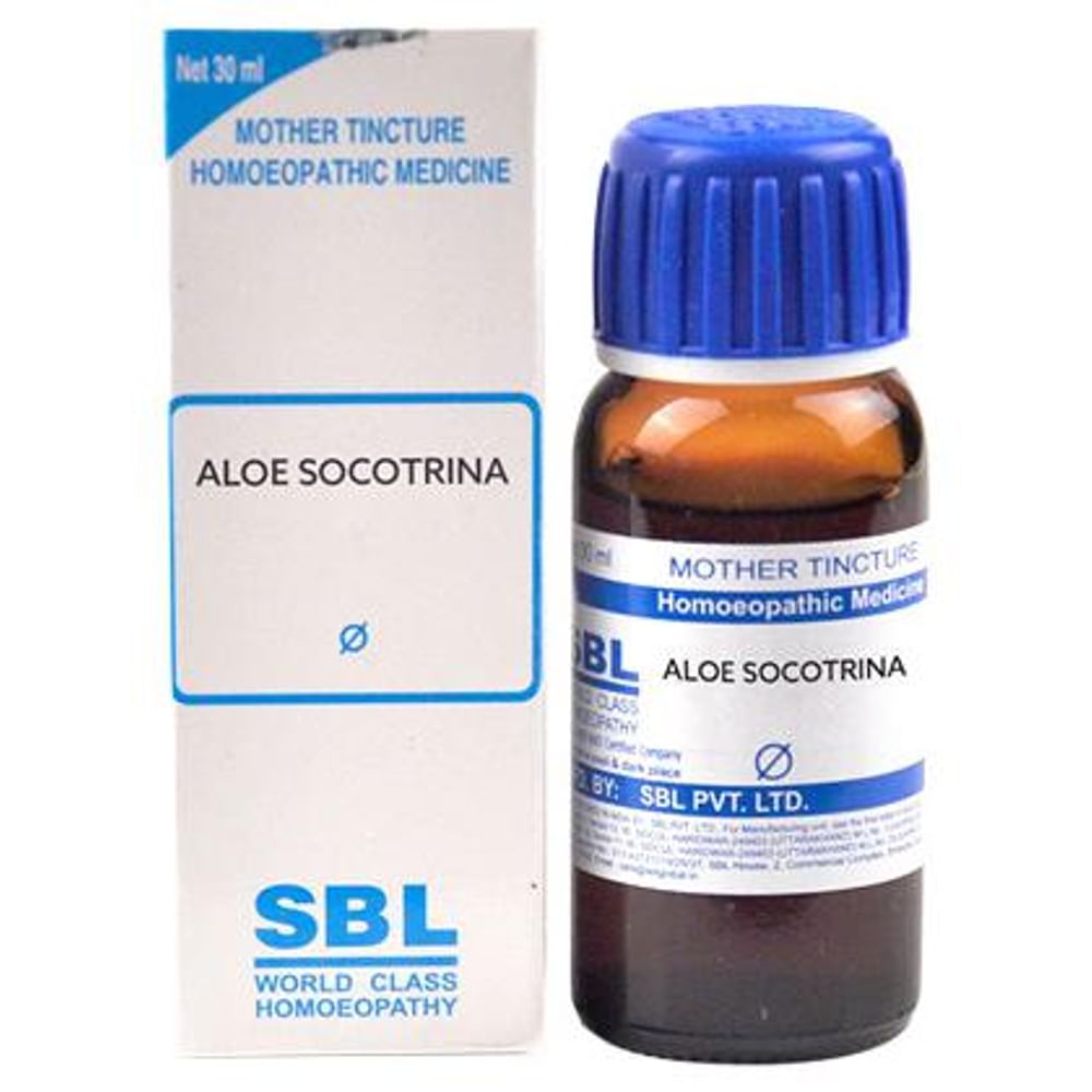 SBL Aloe Socotrina Mother Tincture Q SBL Aloe Socotrina Mother Tincture Q