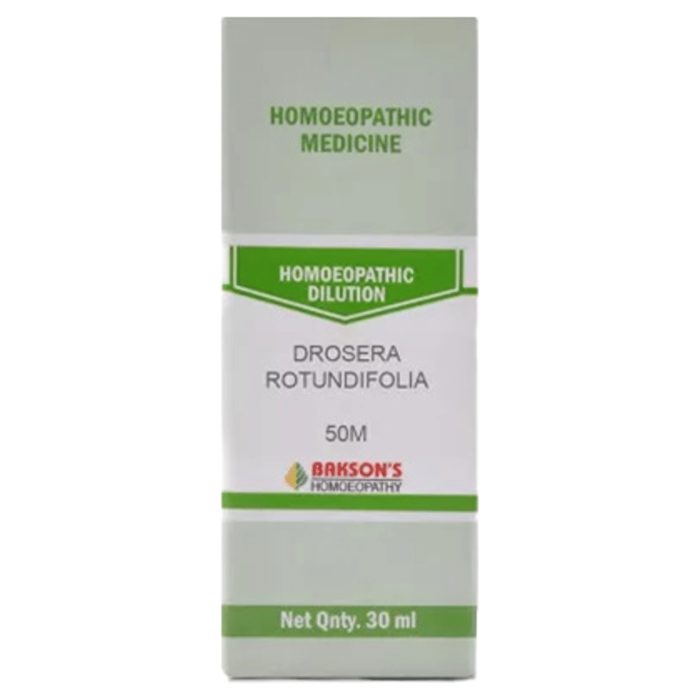 Bakson's Homeopathy Drosera Rotundifolia Dilution 50M
