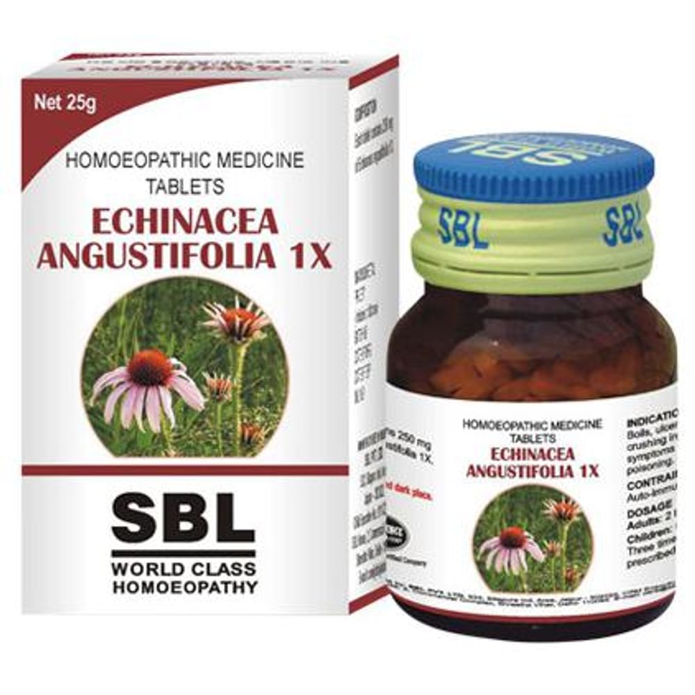 SBL Echinacea Angustifolia Tablet 1X SBL Echinacea Angustifolia Tablet 1X