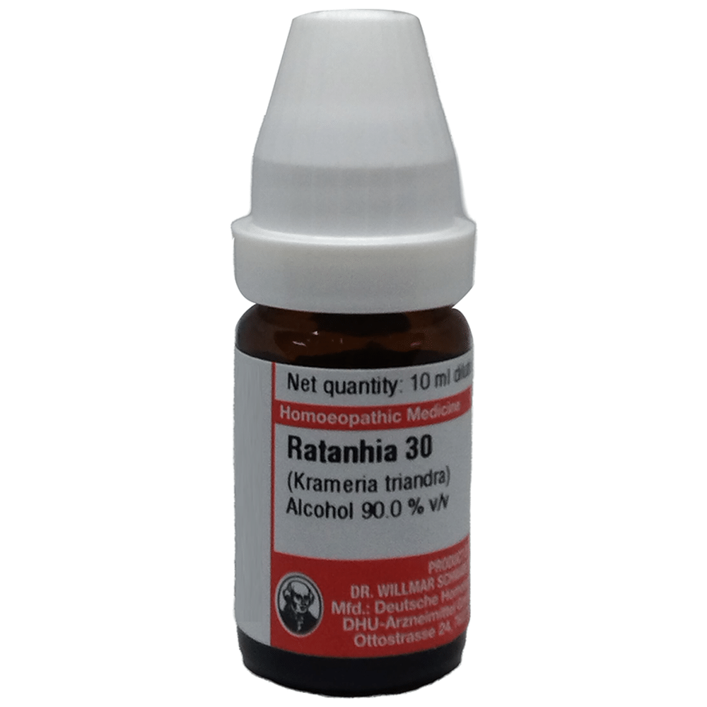 Dr Willmar Schwabe Germany Ratanhia (Krameria Triandra) Dilution 30 Dr Willmar Schwabe Germany Ratanhia (Krameria Triandra) Dilution 30