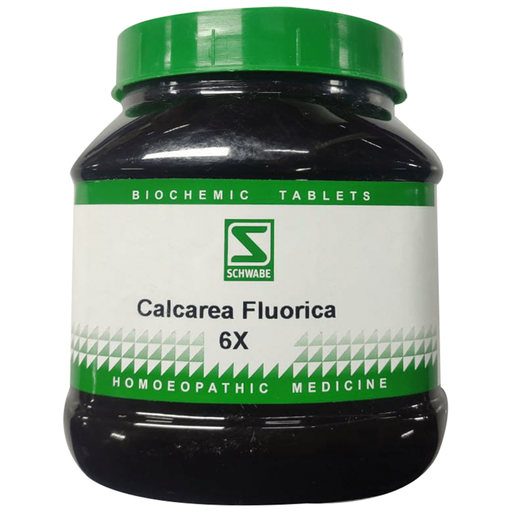 Dr Willmar Schwabe India Calcarea Fluorica Biochemic Tablet 6X