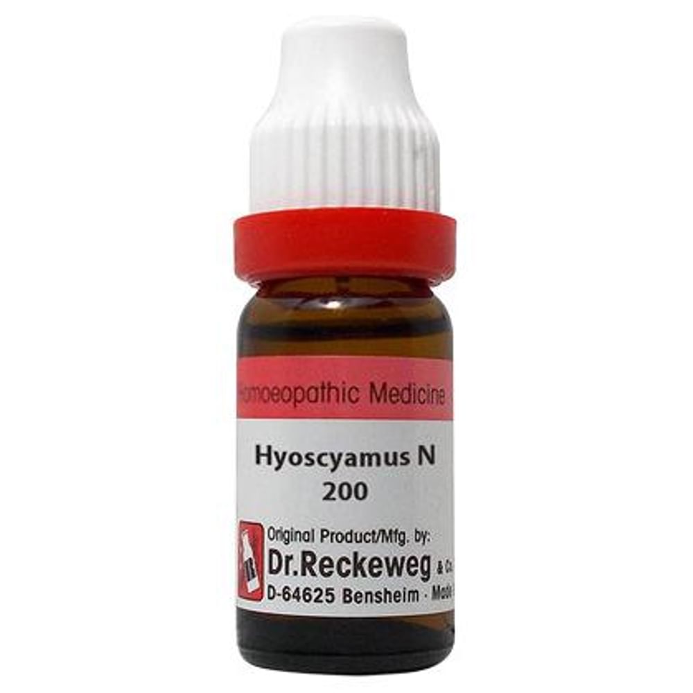 Dr. Reckeweg Hyoscyamus N Dilution 200 CH Dr. Reckeweg Hyoscyamus N Dilution 200 CH