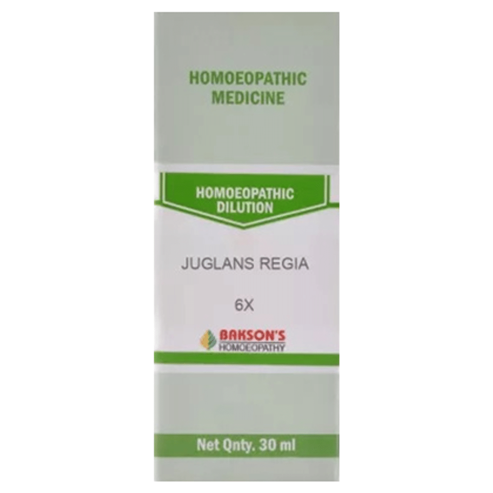 Bakson's Homeopathy Juglans Regia Dilution 6X Bakson's Homeopathy Juglans Regia Dilution 6X