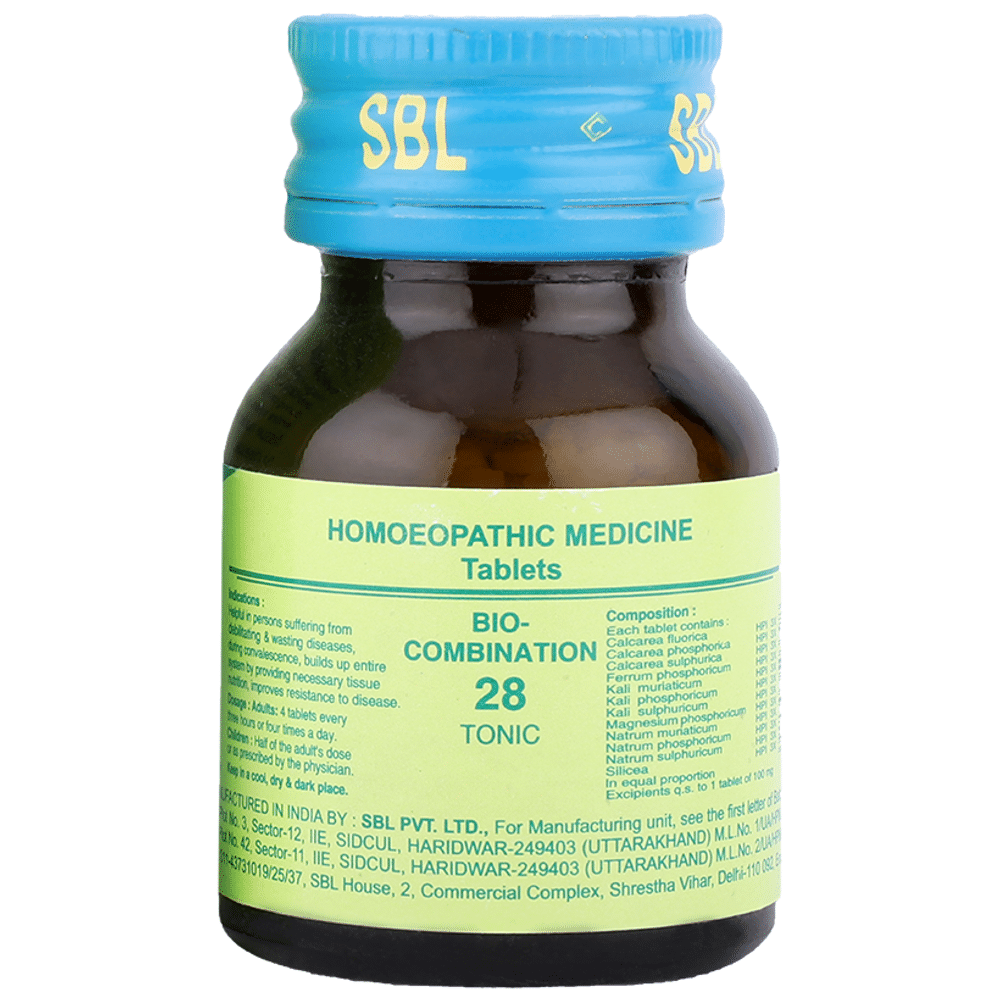 SBL Bio-Combination 28 Tablet SBL Bio-Combination 28 Tablet