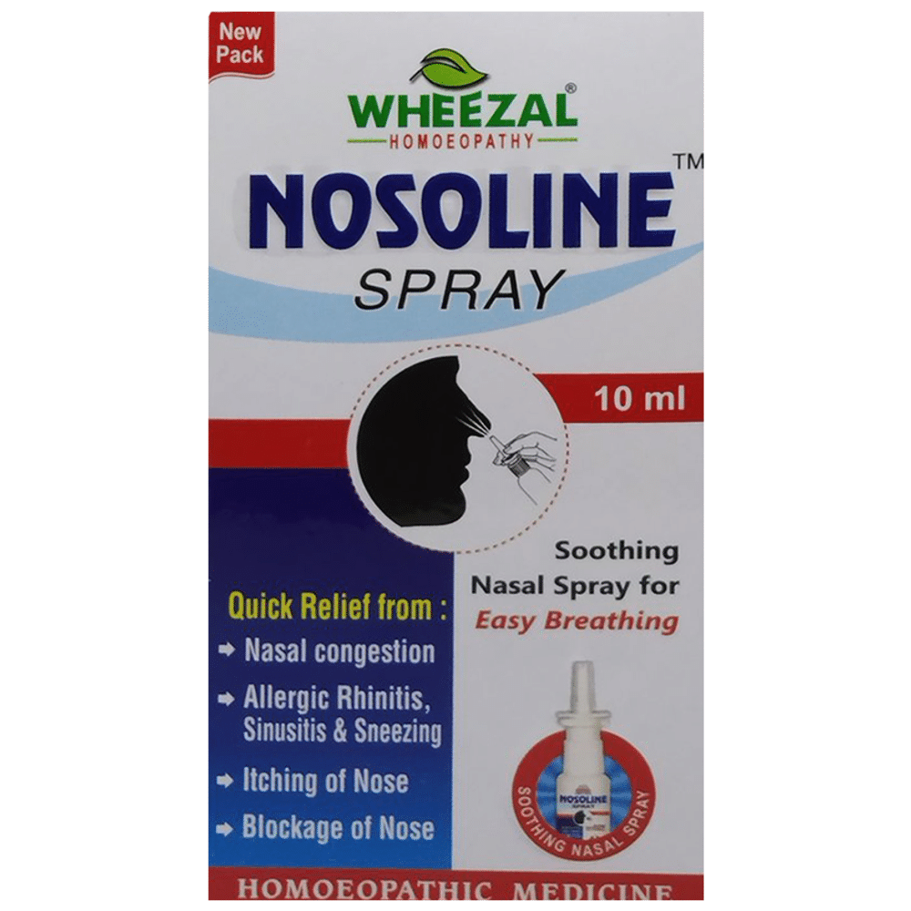 Wheezal Nosoline Nasal Spray Wheezal Nosoline Nasal Spray