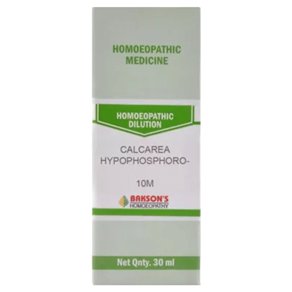 Bakson's Homeopathy Calcarea Hypophosphorosa Dilution 10M Bakson's Homeopathy Calcarea Hypophosphorosa Dilution 10M