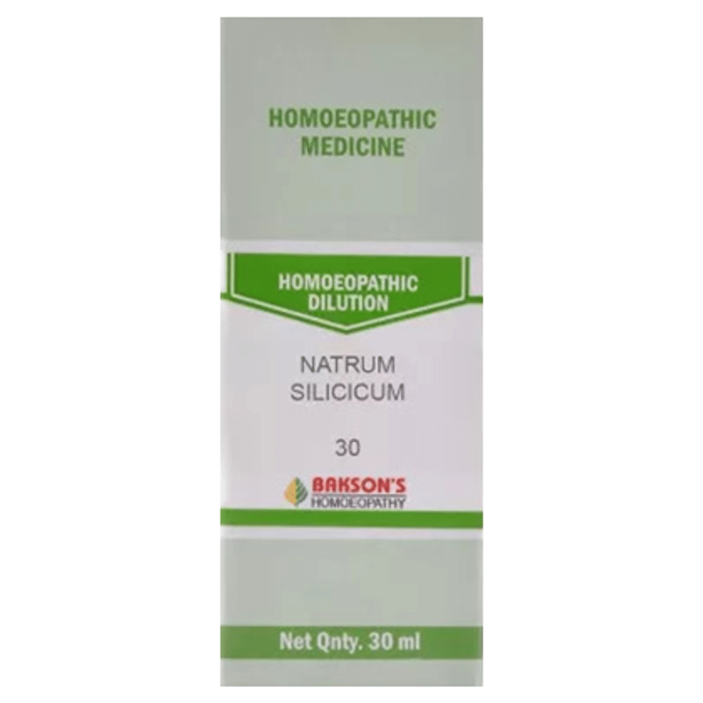 Bakson's Homeopathy Natrum Silicicum Dilution 30